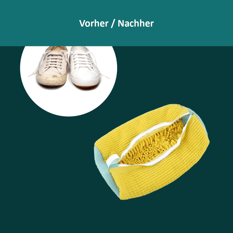 FreshyBag - Innovativer Waschbeutel für strahlend saubere Schuhe